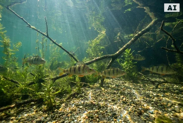 Beste Angelmethoden für Barsch im klaren Wasser finden – Detailansicht