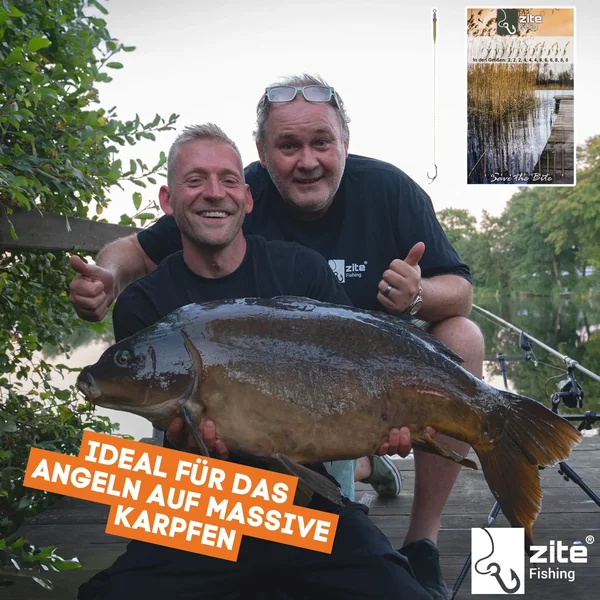 Zite Fishing Karpfen-Rigs Vorfach Set Größe 2-8 Gebunden 12 Stück _auswahl6