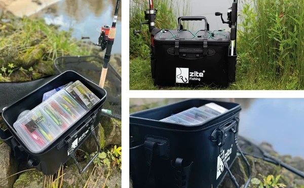 Wasserdichte Spinntasche & Bootstasche 40x25x25cm Zite Fishing_auswahl6