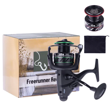 Freilaufrolle Freerunner Reel 5000 5+1BB Angelrolle 2 Spulen Zite Fishing