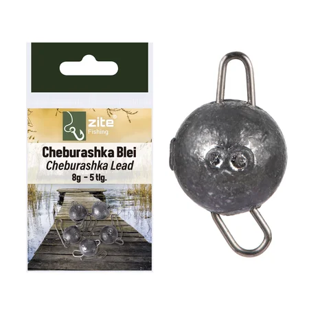 Zite Fishing Cheburashka Blei Jighead 8g 5 Stück