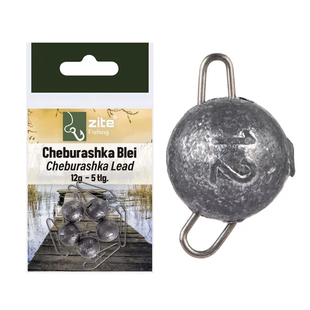 Zite Fishing Cheburashka Blei Jighead 12g 5 Stück