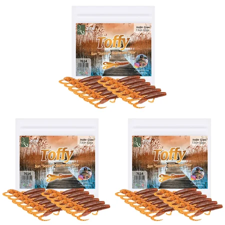 Zite Fishing Creature Bait Toffy 36 Stück