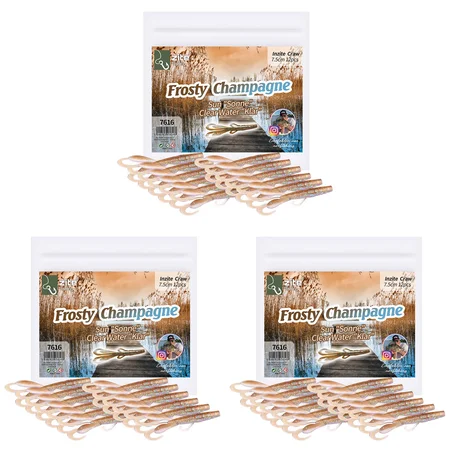 Zite Fishing Creature Bait Frosty Champagne 36 Stück