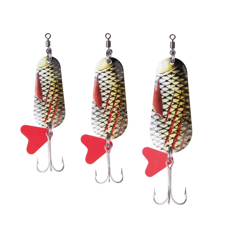 Hechtblinker Set Löffelblinker Hecht Angeln Rotaugen Dekor Zite Fishing