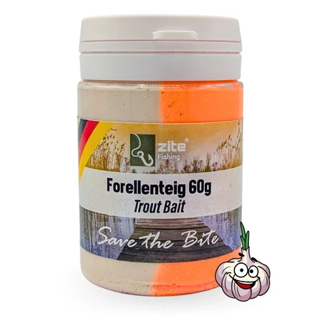 Zite Fishing Forellenteig Sweet Orange Trout Bait Forellenpaste mit Knoblaucharoma