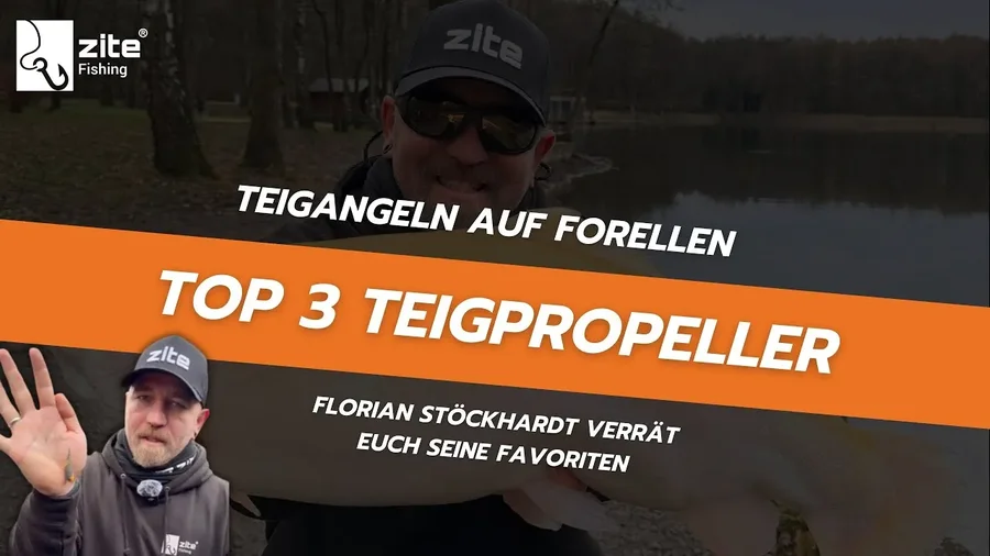 Forellenangeln mit Forellenteig: Die 3 Top Teigpropeller von Florian für mehr Forellen am Band!